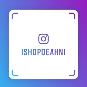 Follow @ishopdeahni for a 20% disc. on any listing